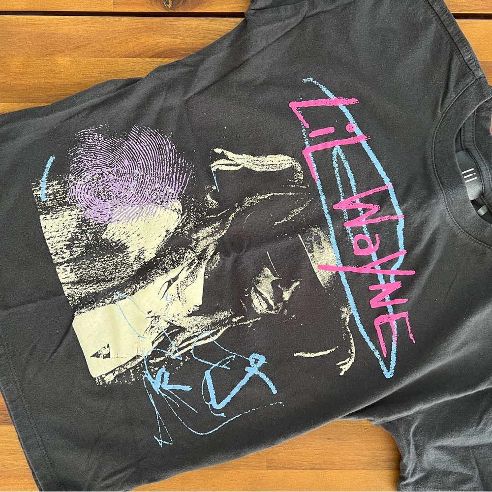 Kids lil Wayne graphic tee